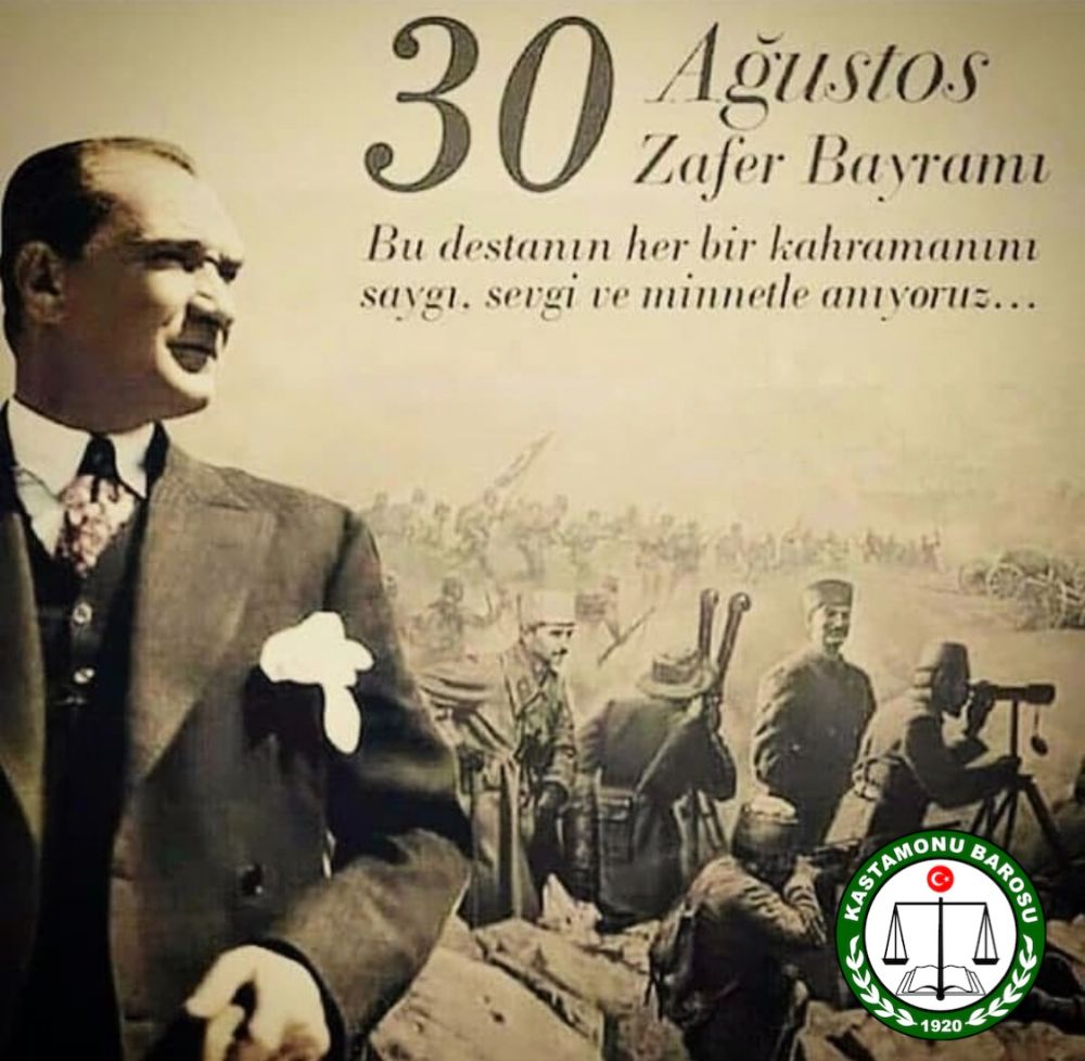 30 Ağustos Zafer Bayramı Kutlu Olsun