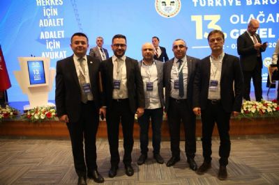 Türkiye Barolar Birliği 13.olağanüstü Genel Kurulu Toplandı