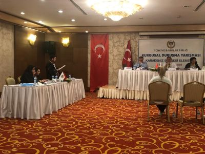 Takımımız, Kurgusal Duruşma Yarışması'nda Bölge İkincisi
